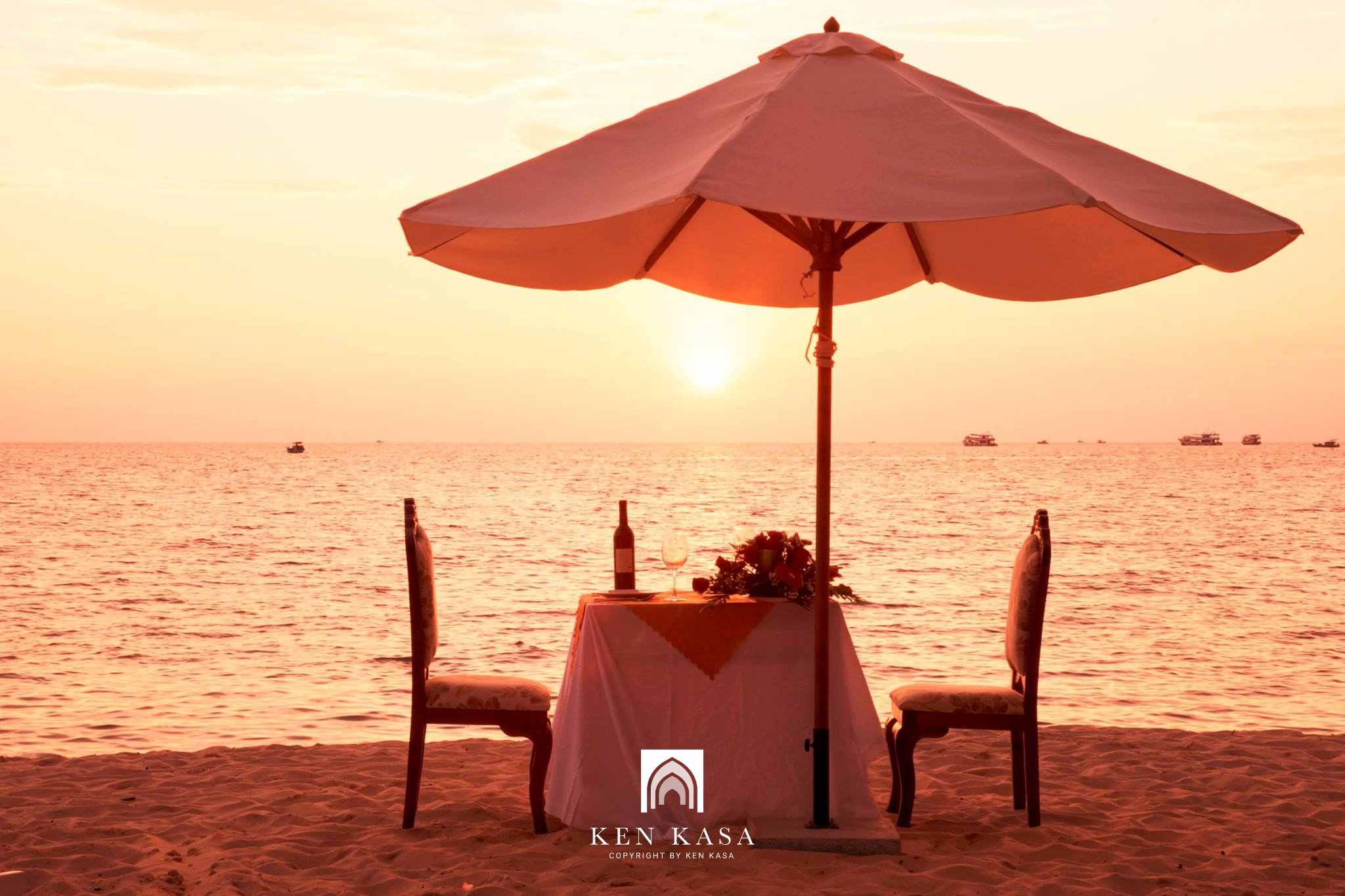 Khu vực b&atilde;i biển tại Thi&ecirc;n Thanh Resort Ph&uacute; Quốc